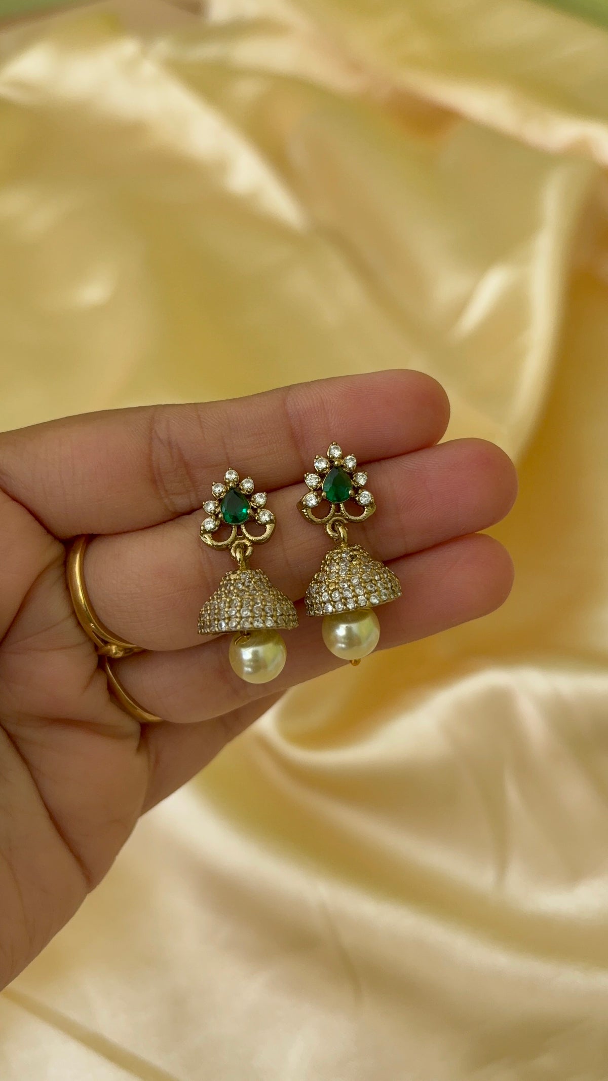 Diamond Inspired Baby jhumka