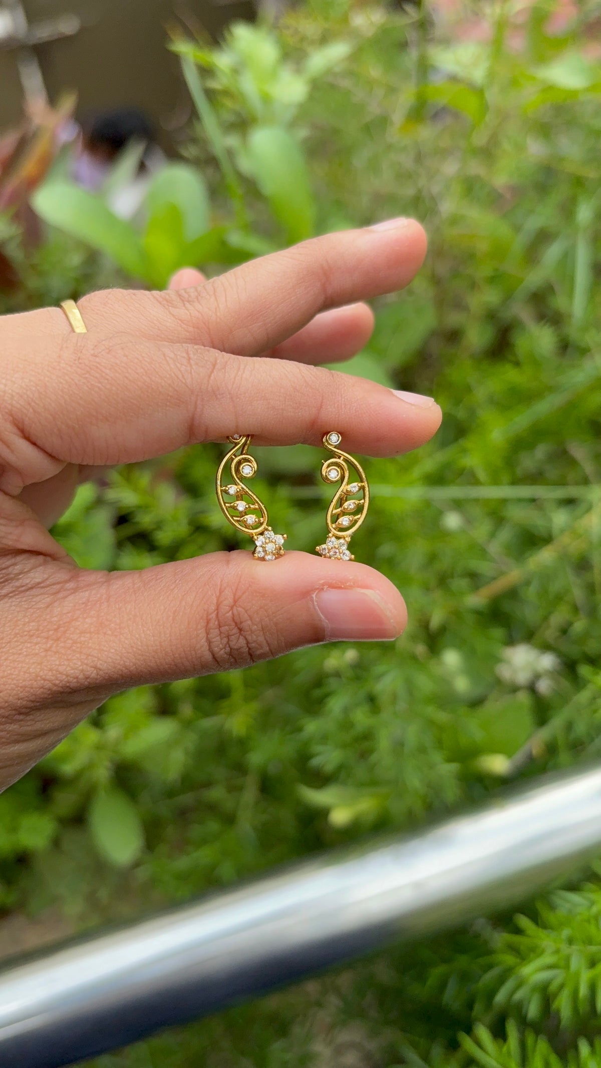 Peacock EarCuff