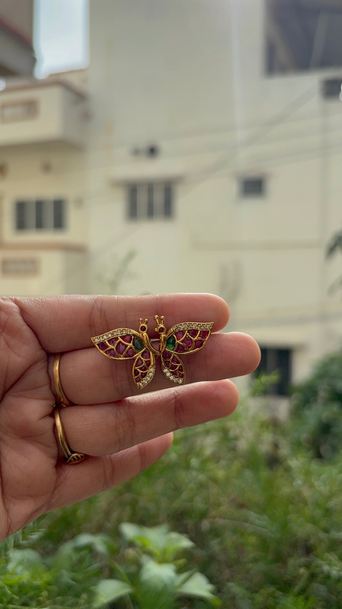 Kemp Butterfly Stud