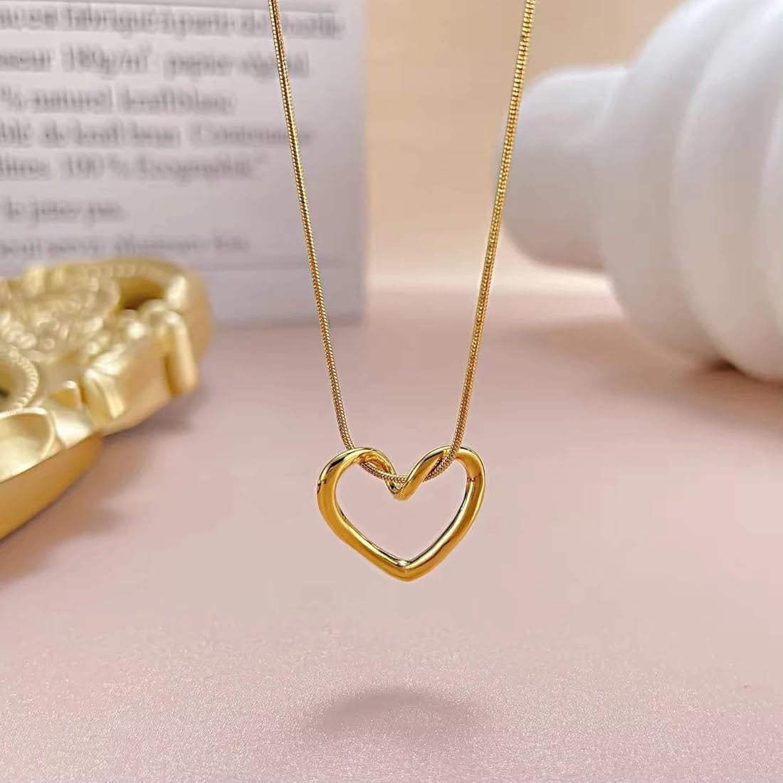 Promise heart Anti-tarnish Neckchain
