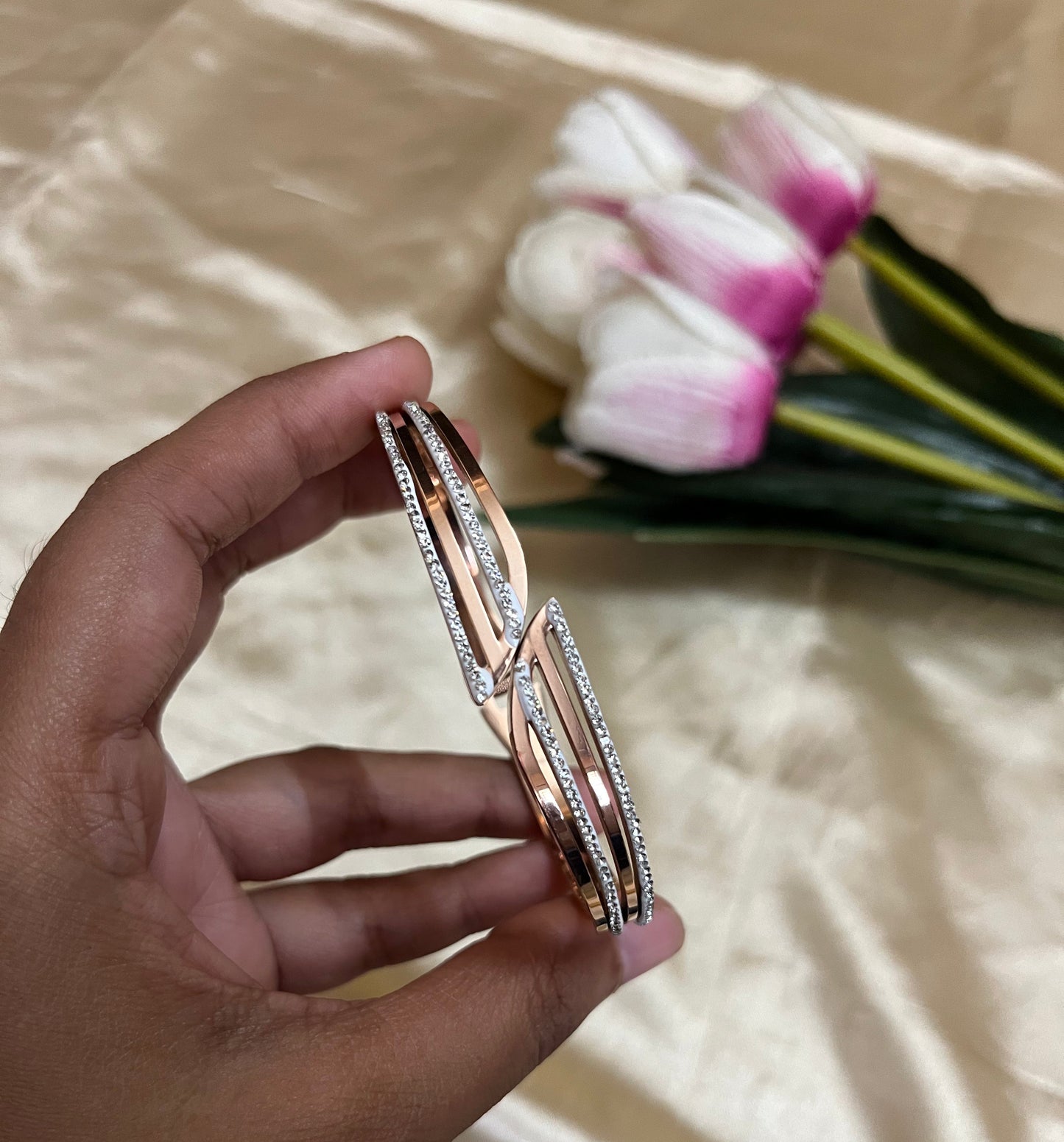 Anti-tarnish Bracelet(Rose Gold)