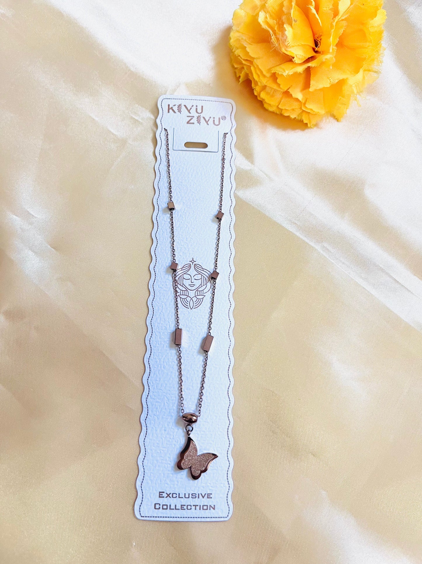 Anti-tarnish Neckchain (Rose Gold)