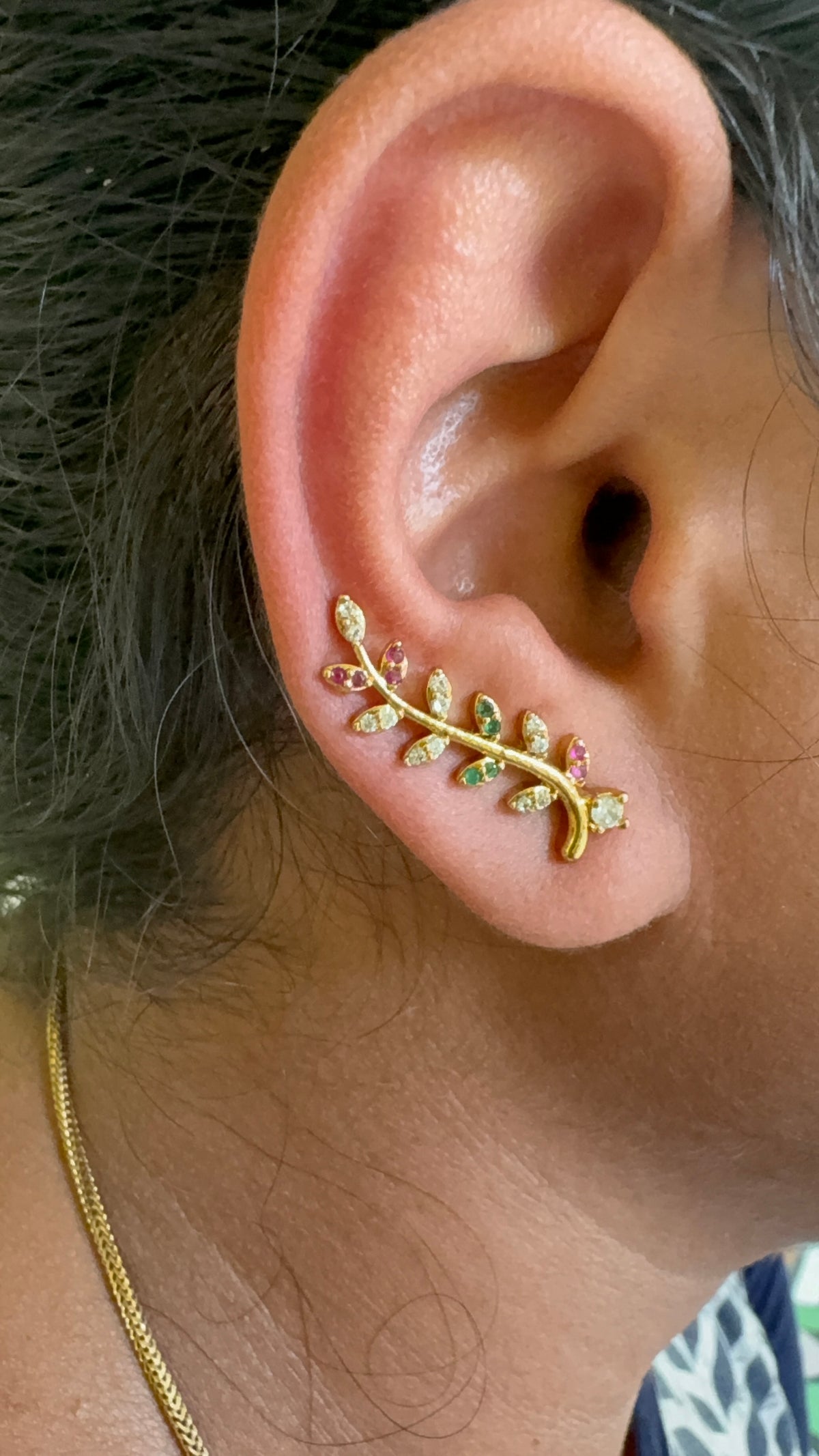 Leafy EarCuff
