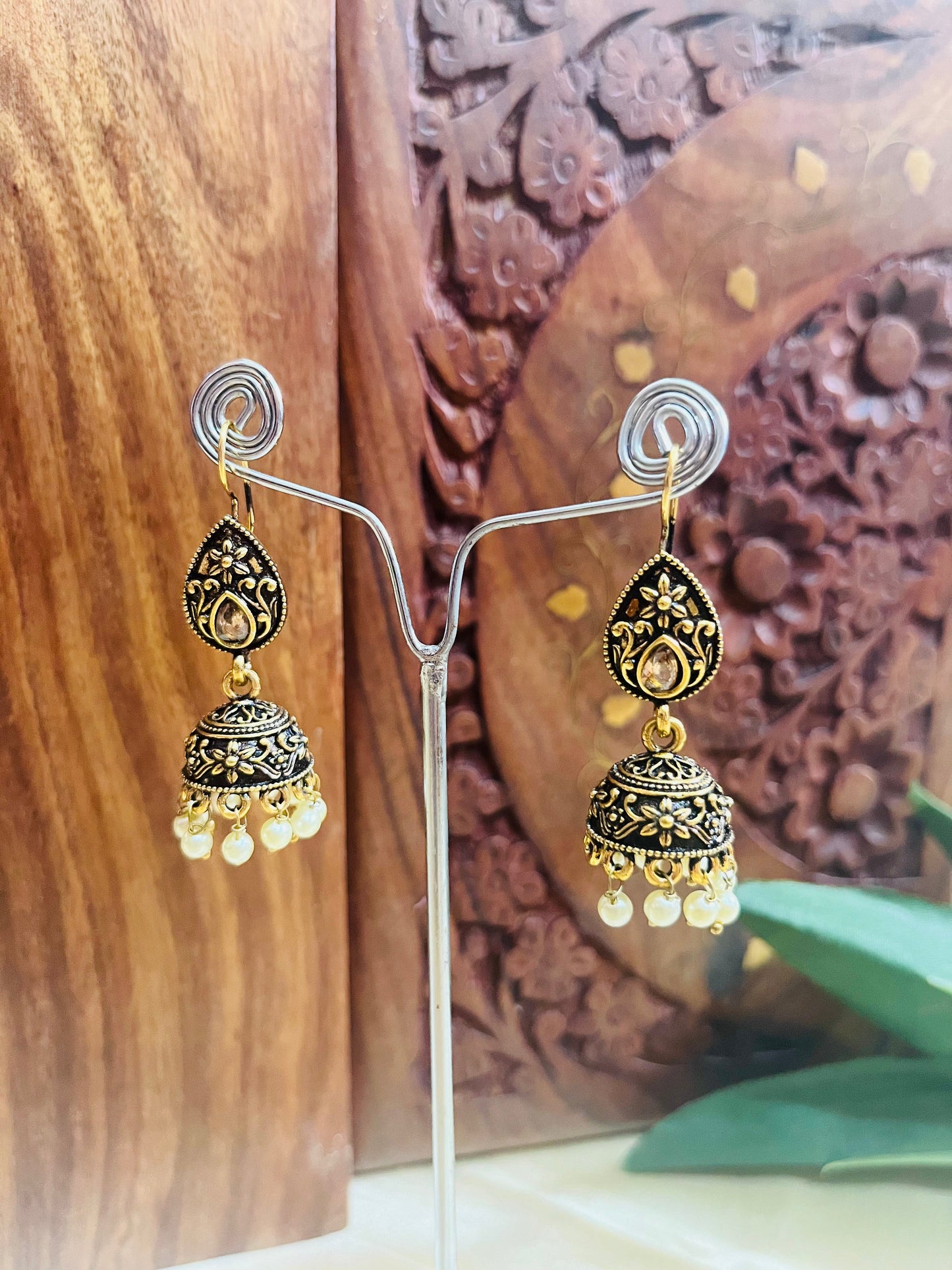 Premium Gold Oxidised hook
