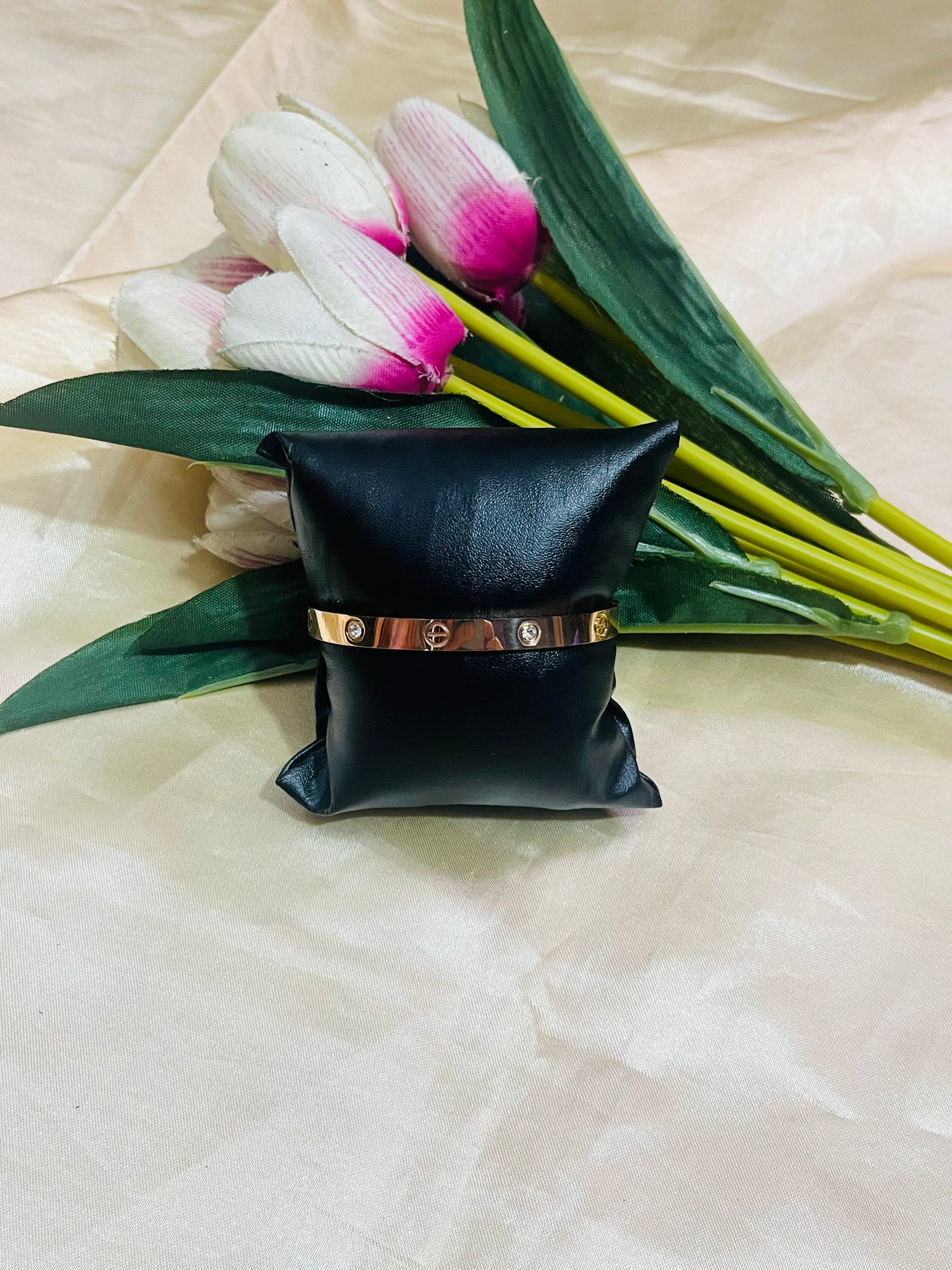 Anti-tarnish Cartier Bracelet (Rose Gold)