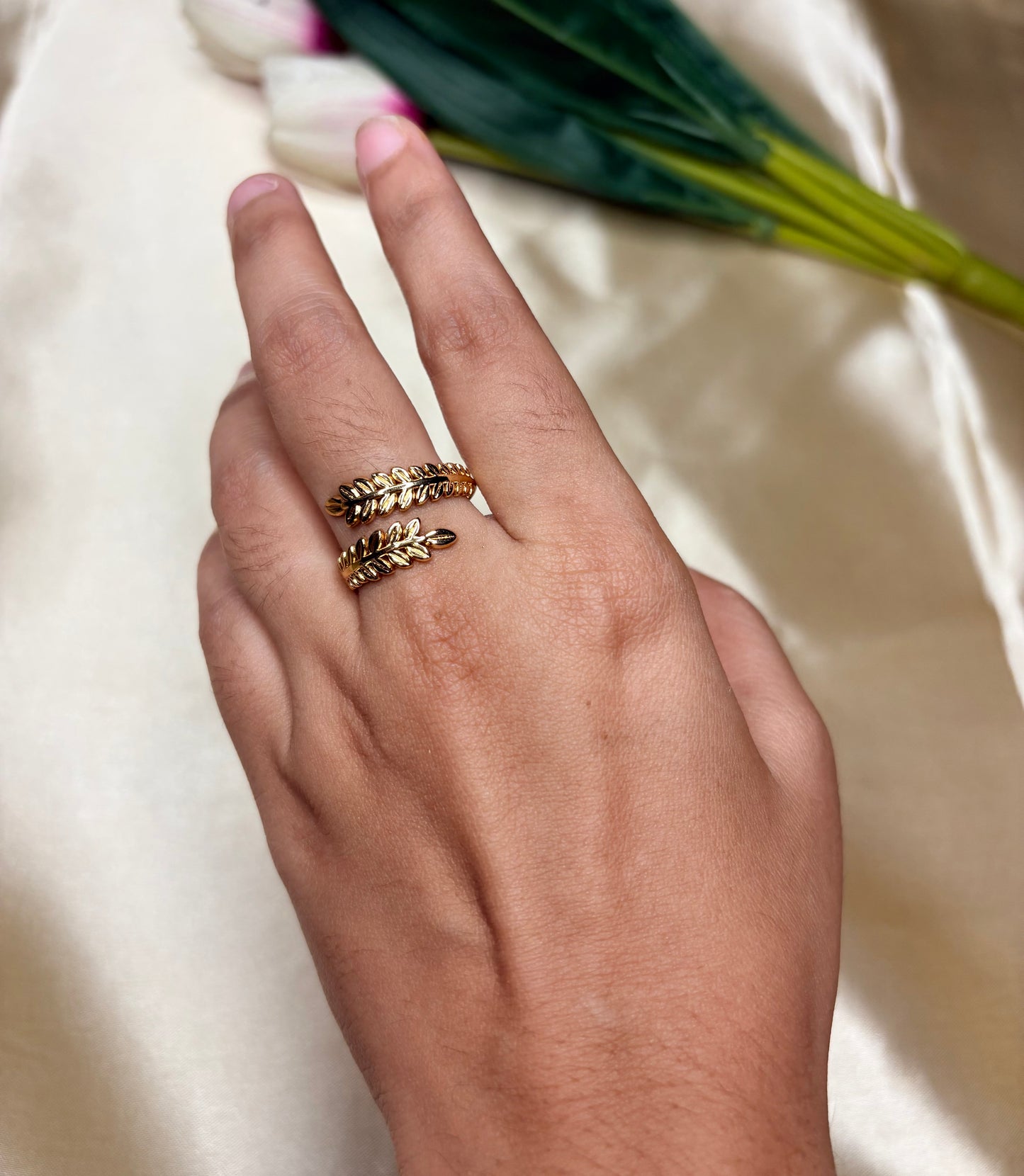 Canapy Gold Ring(Adjustable Size)