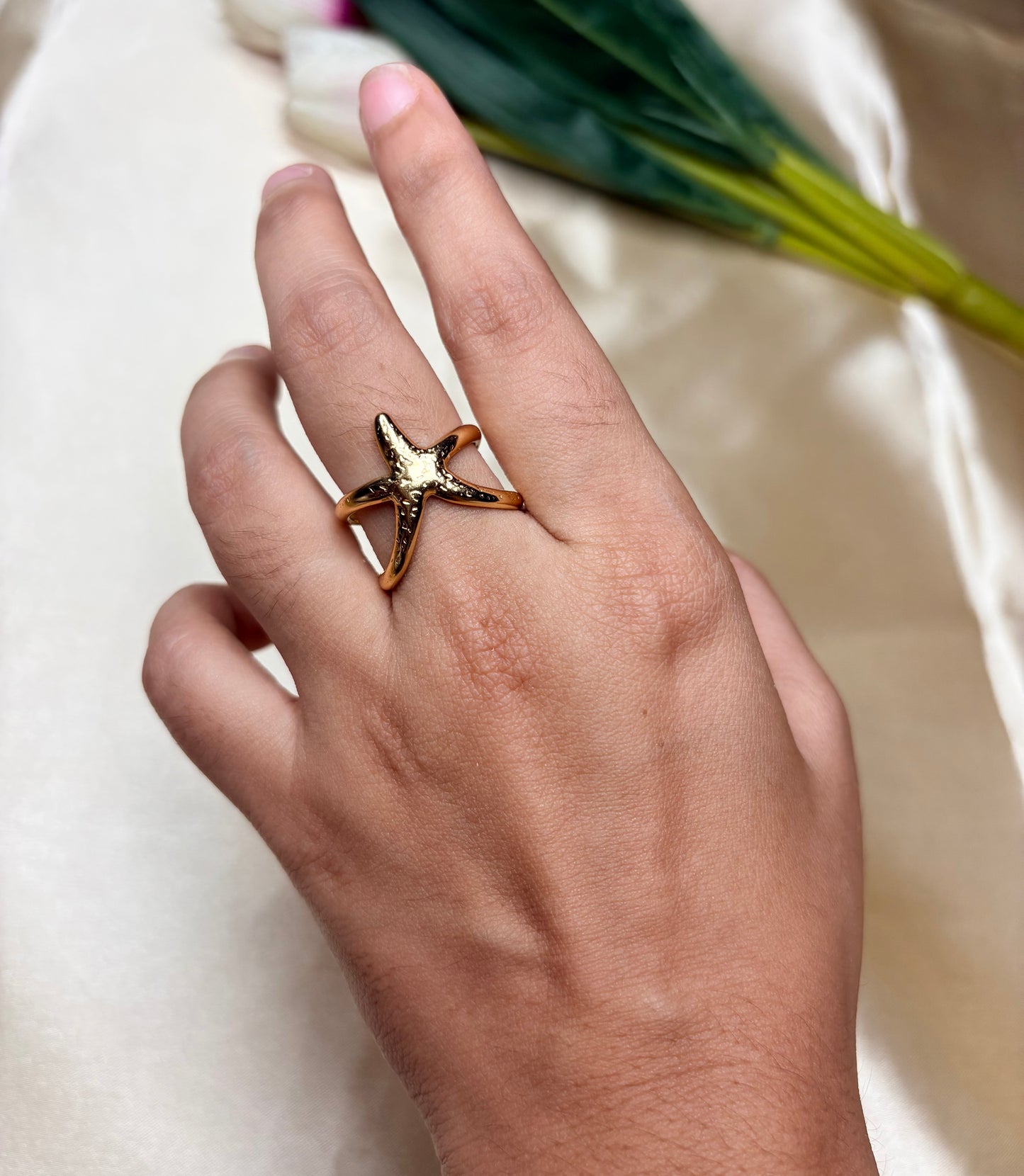 Glossy Starlet Ring(Adjustable Size)