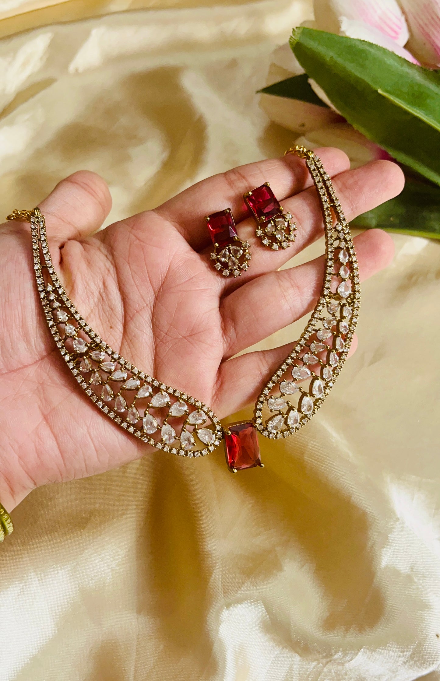 AD Party wear necklace set