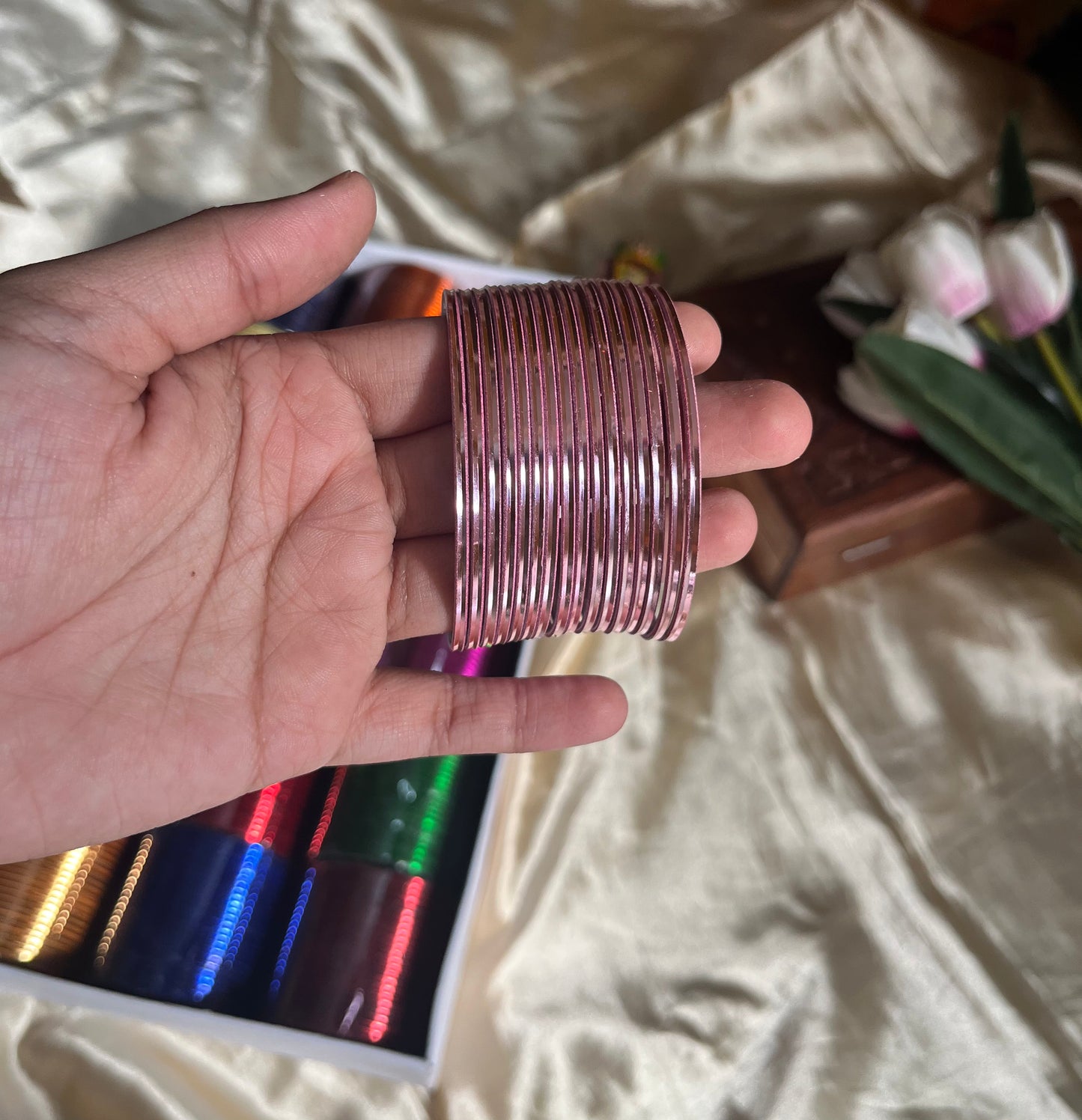 Glossy Metal Bangle