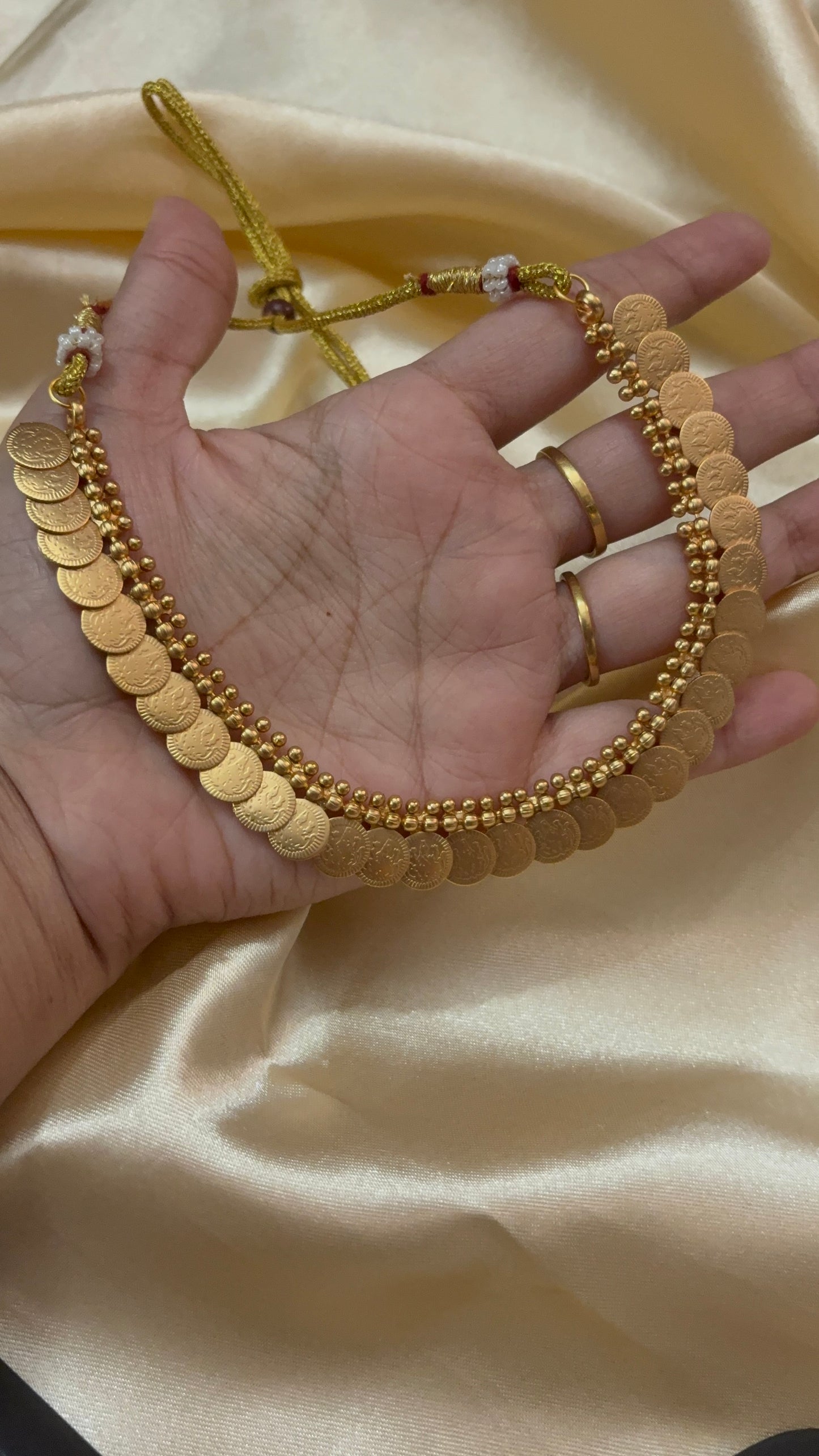 Matt Coin necklace(with out earring)