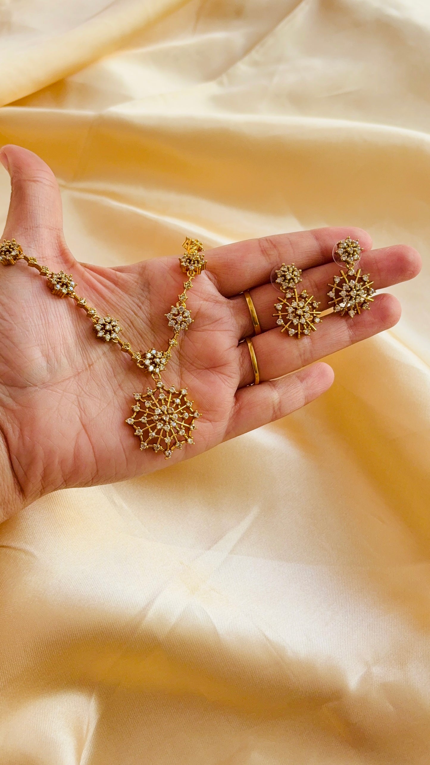 Diamond inspired Neckset