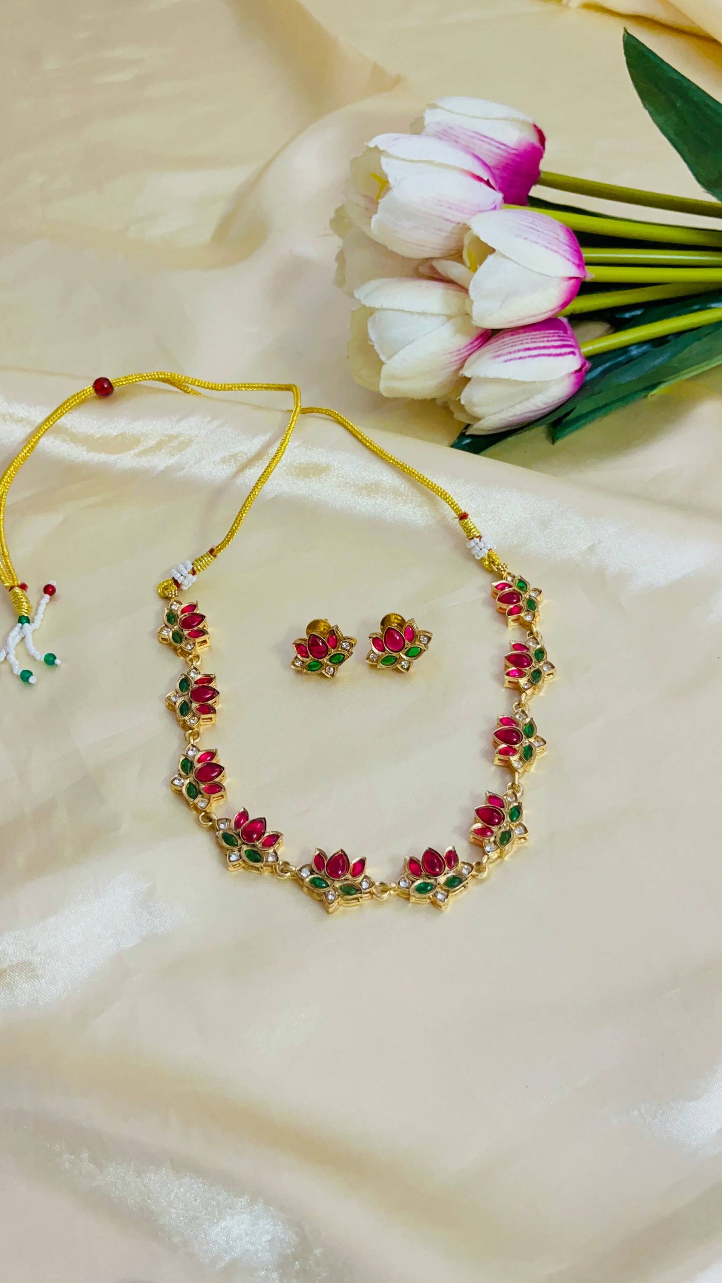 Tamara Necklace set with Stud