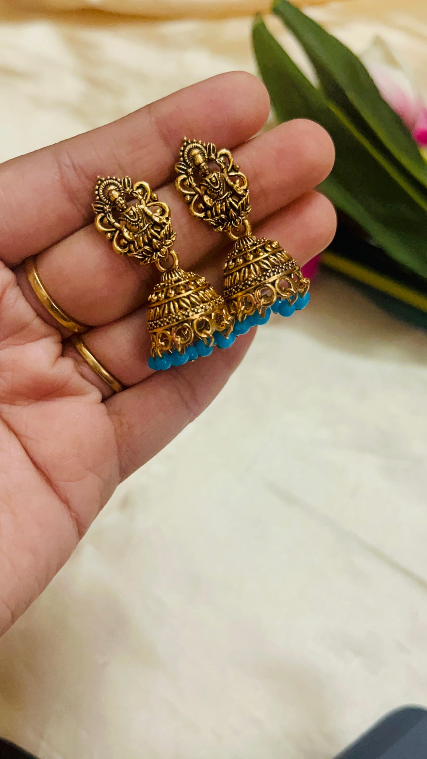 Lightweight Lakshmi Jhumka