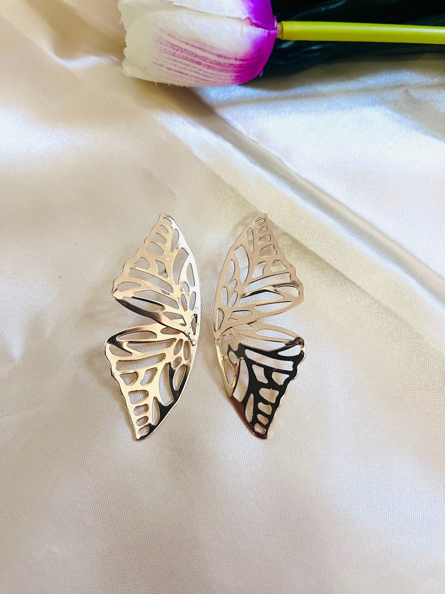 Butterfly Statement Earring