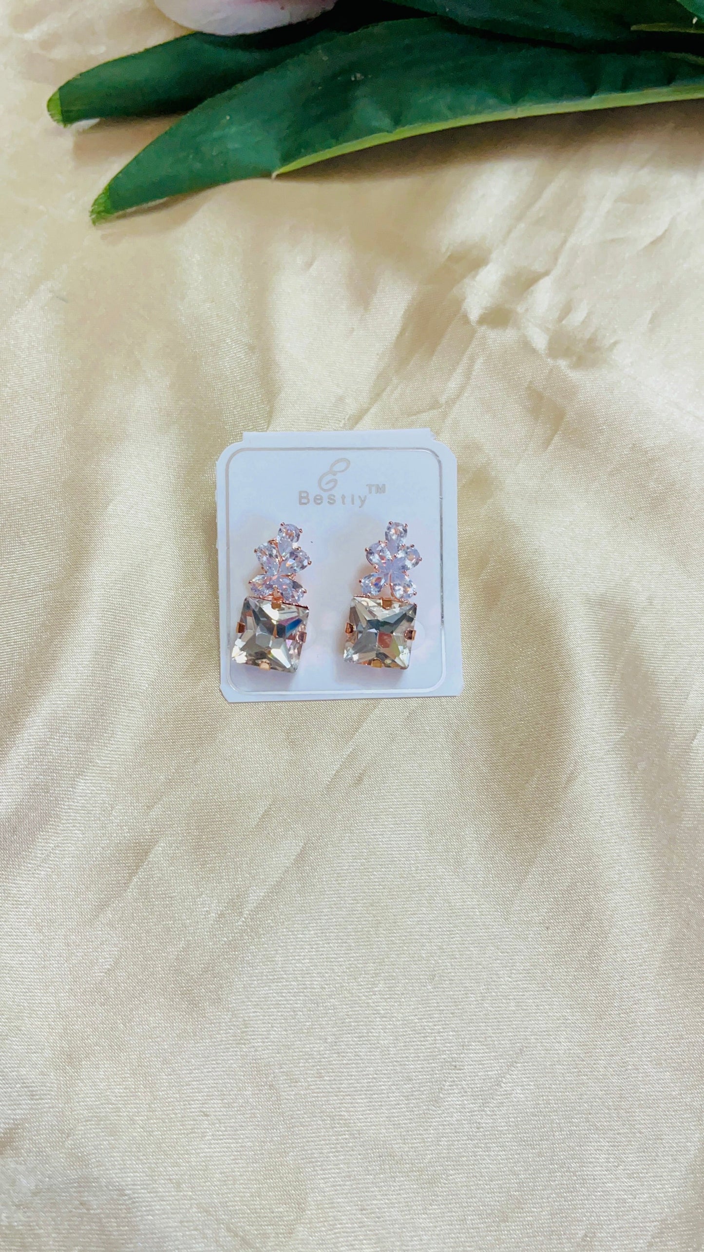 Partywear Zircon Stone Stud