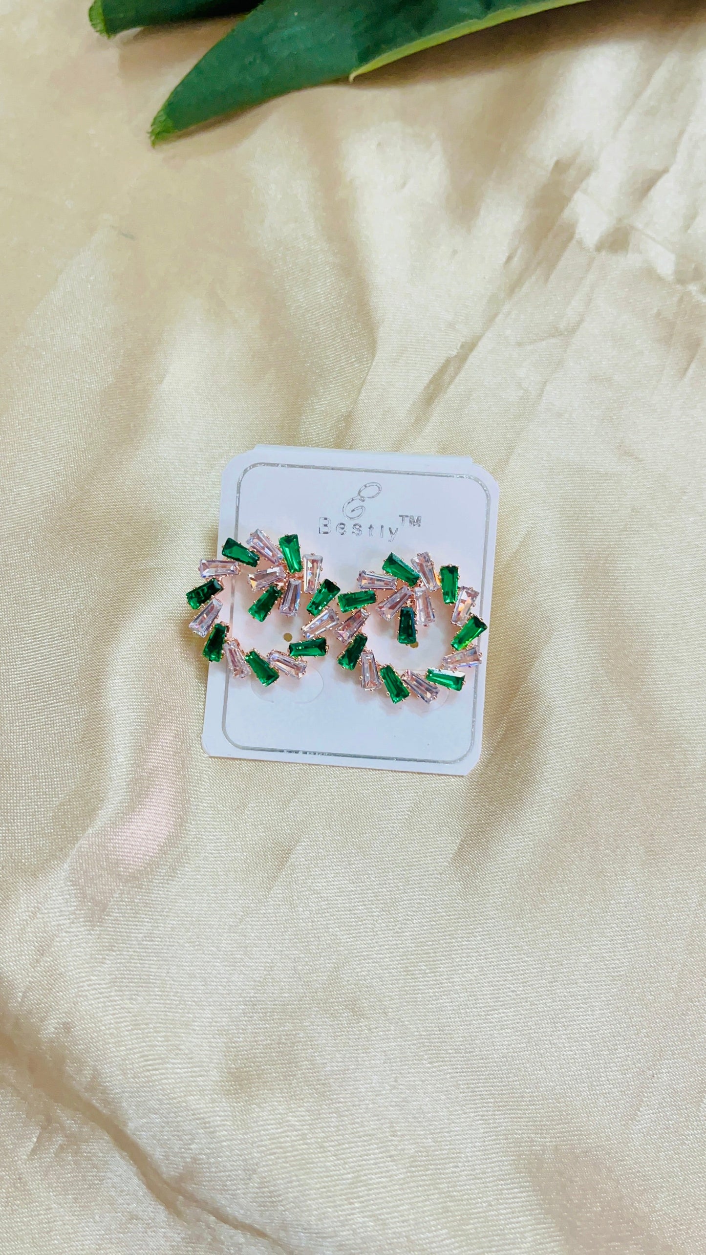 Partywear Zircon Stone Stud