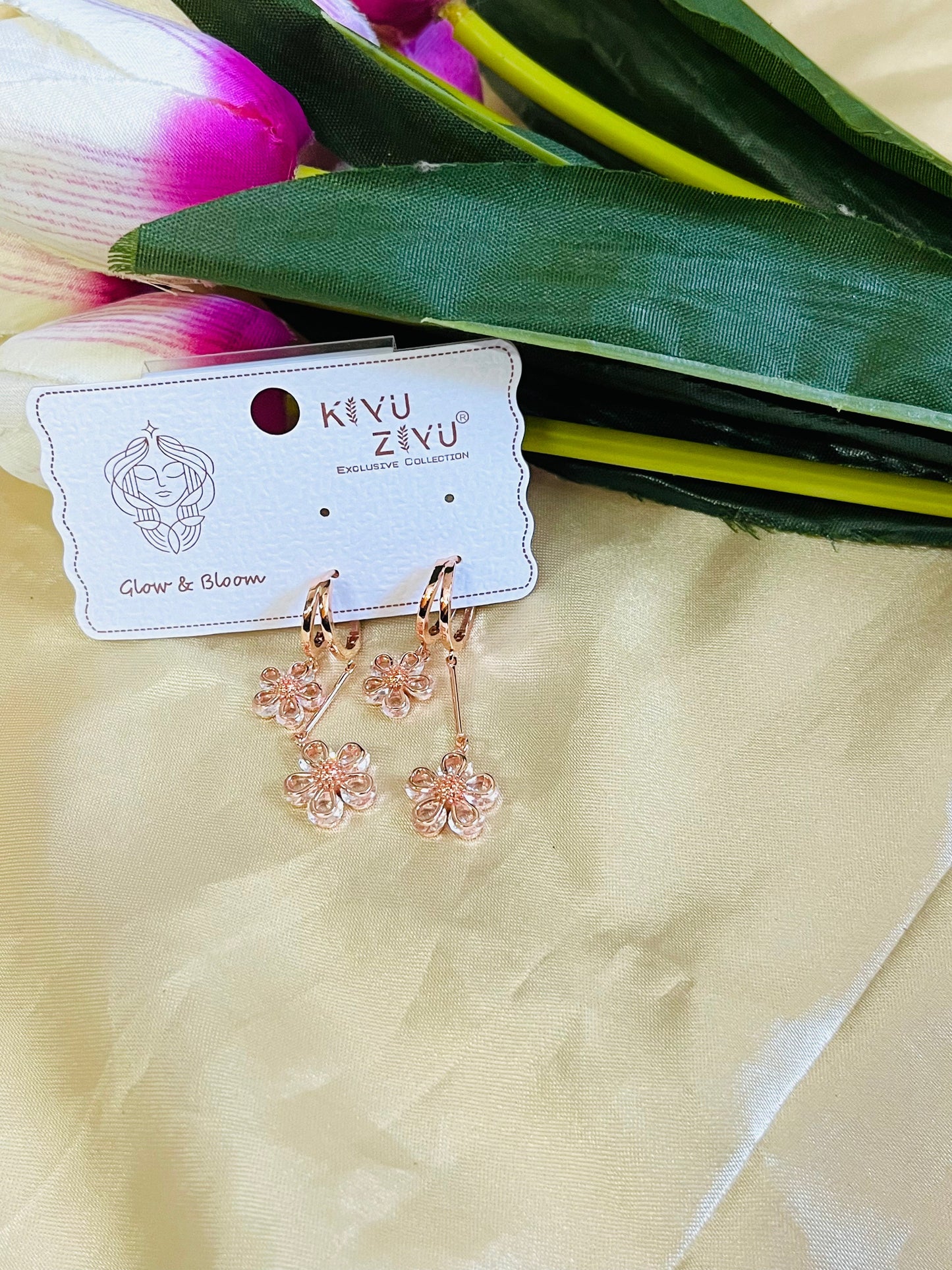 Antitarnish Rose Gold Hoop