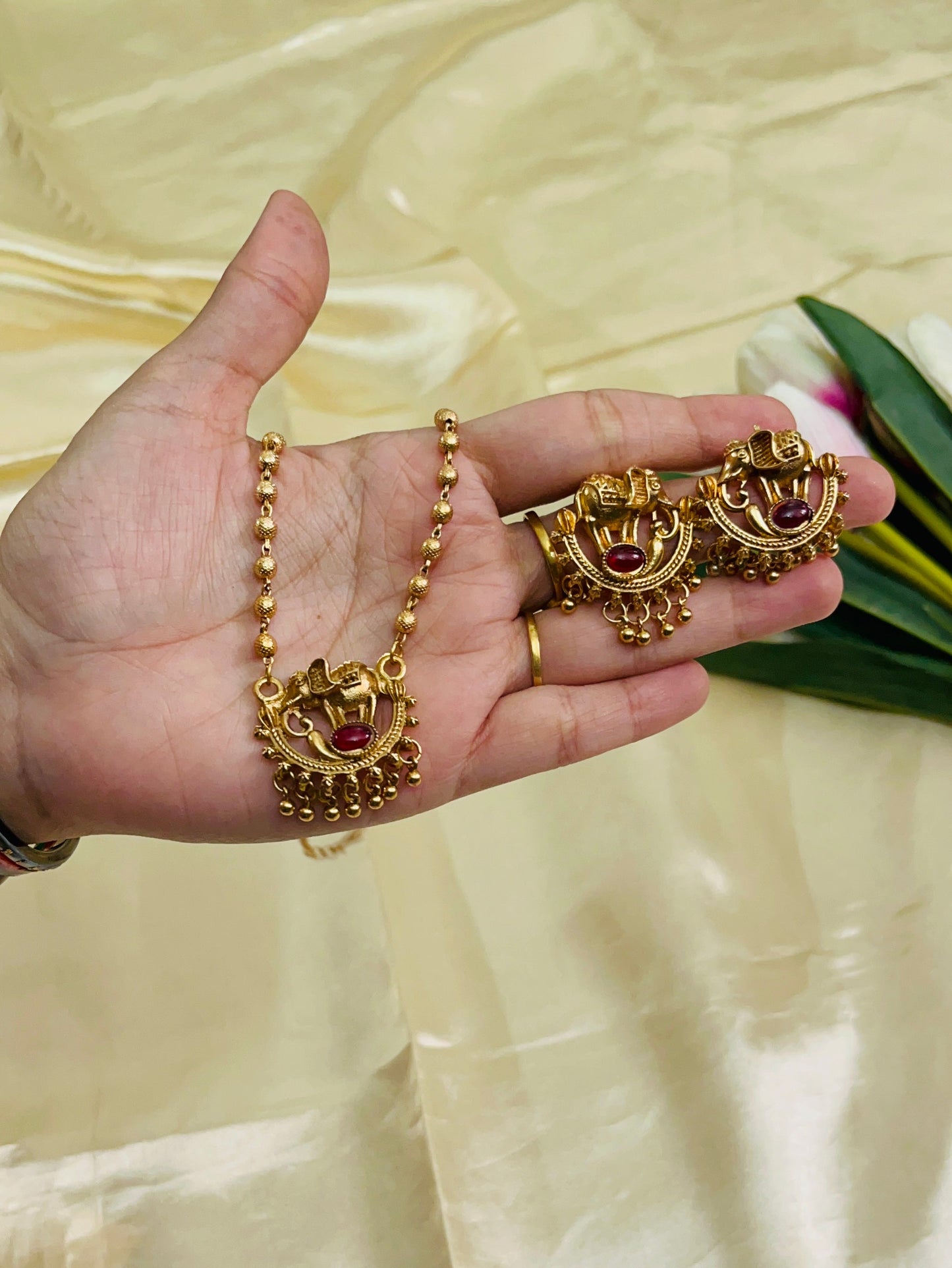 Elepant Designed Ball chain