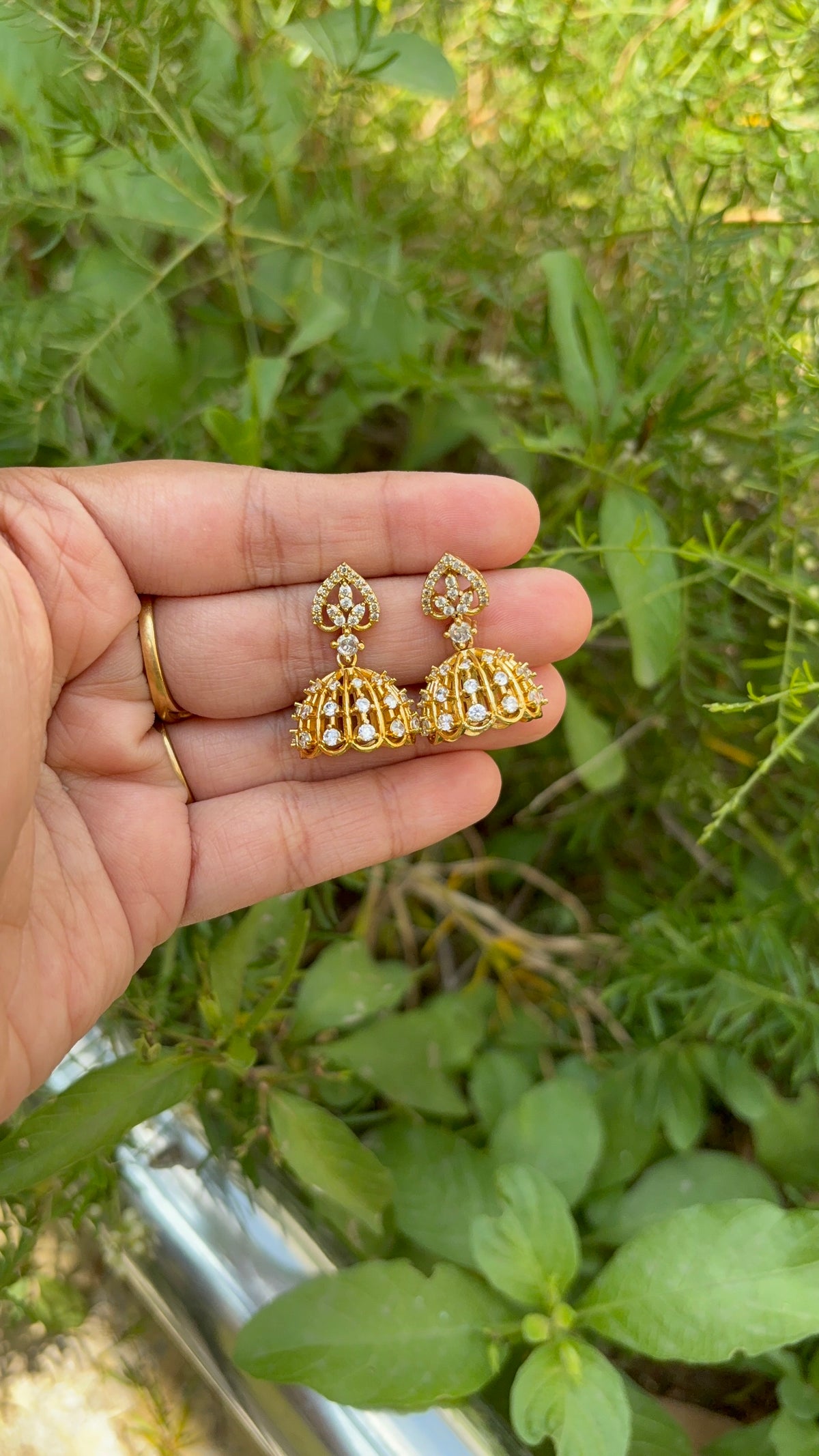 Diamond inspired Jhumka 2