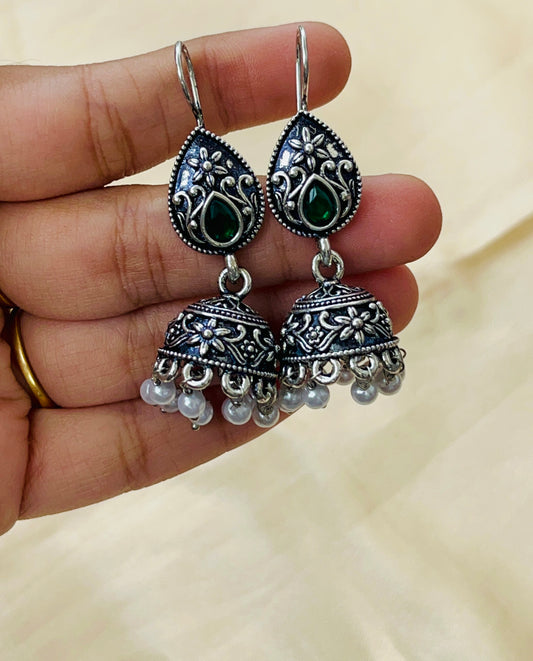 Premium Silver Oxidised hook