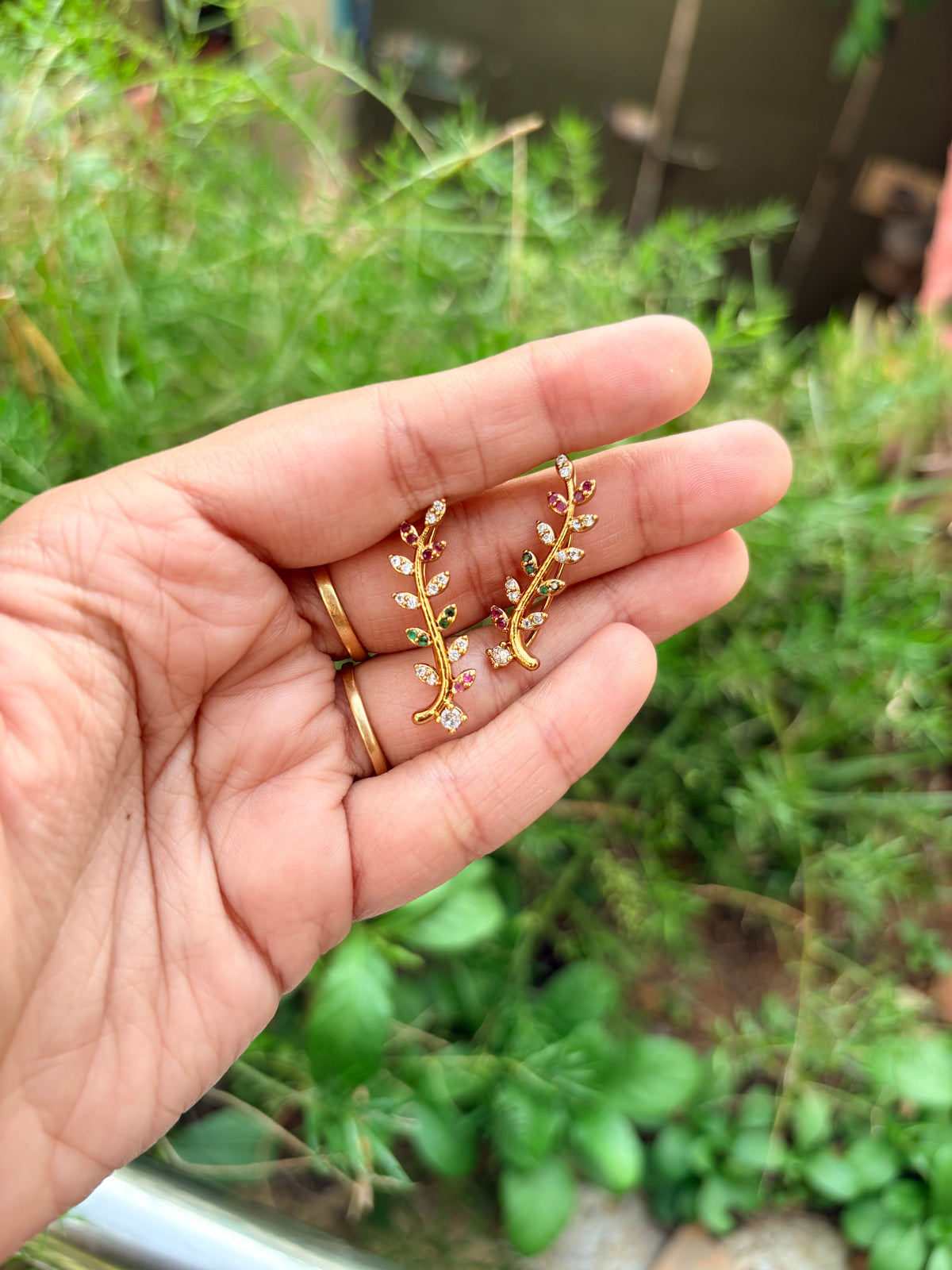 Leafy EarCuff