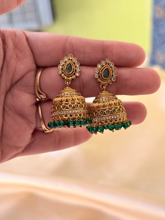 AD stone Jhumka