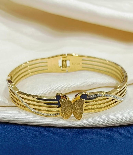 Anti-tarnish Butterfly Bracelet(Gold)