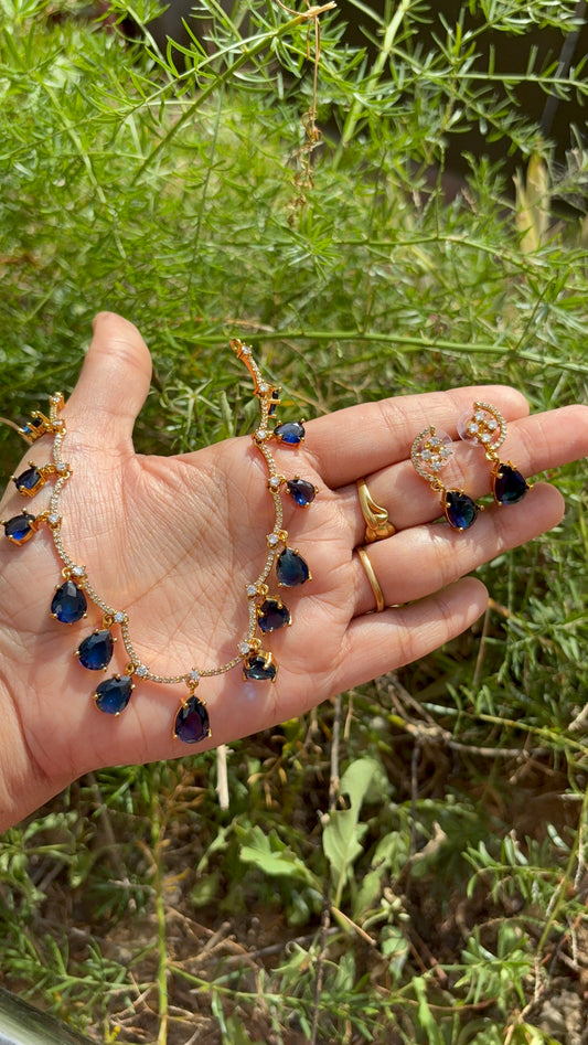 AD stone necklace