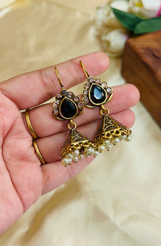 Premium Gold Oxidised hook
