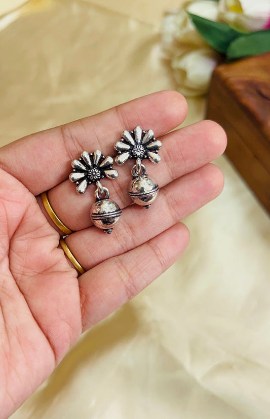 Premium Oxidised Baby Kundala Jhumka