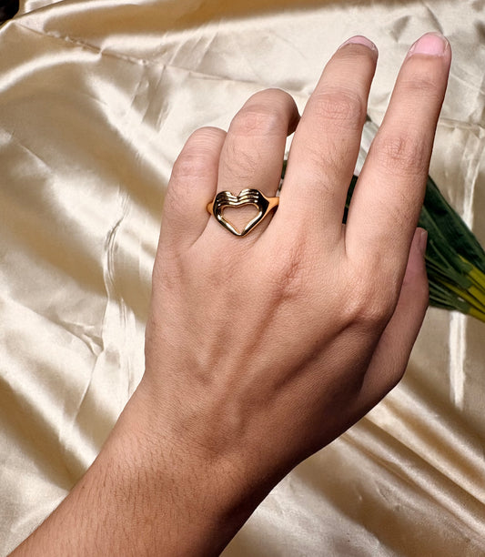 Heart Hands Ring(Adjustable Size)