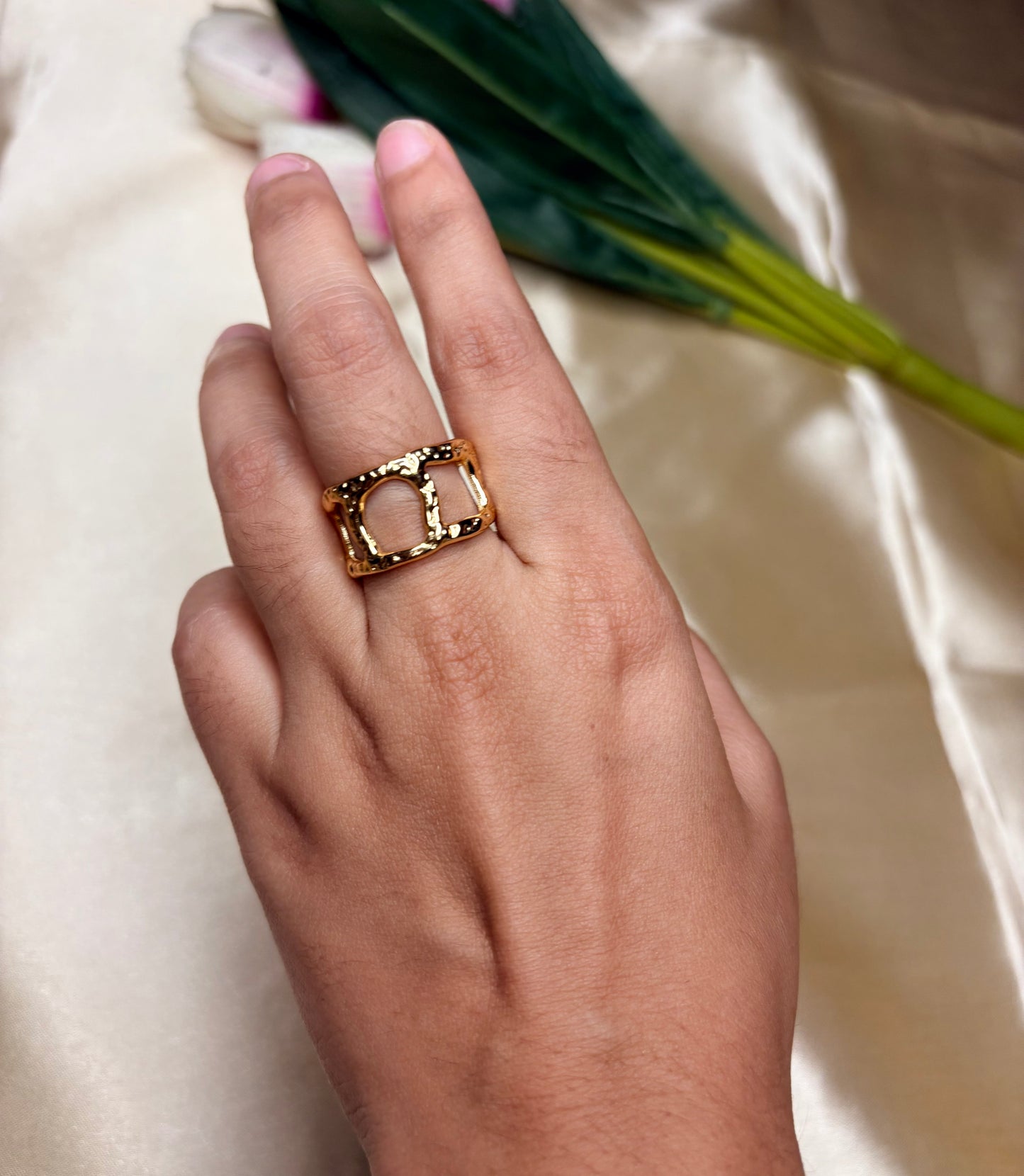 Crossline Ring(Adjustable Size)