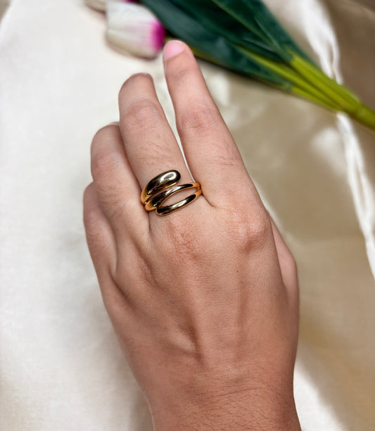 Swirl Ring(Adjustable Size)