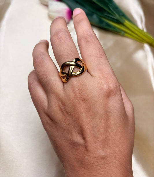 Cross Chain Ring(Adjustable Size)