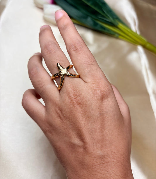 Glossy Starlet Ring(Adjustable Size)