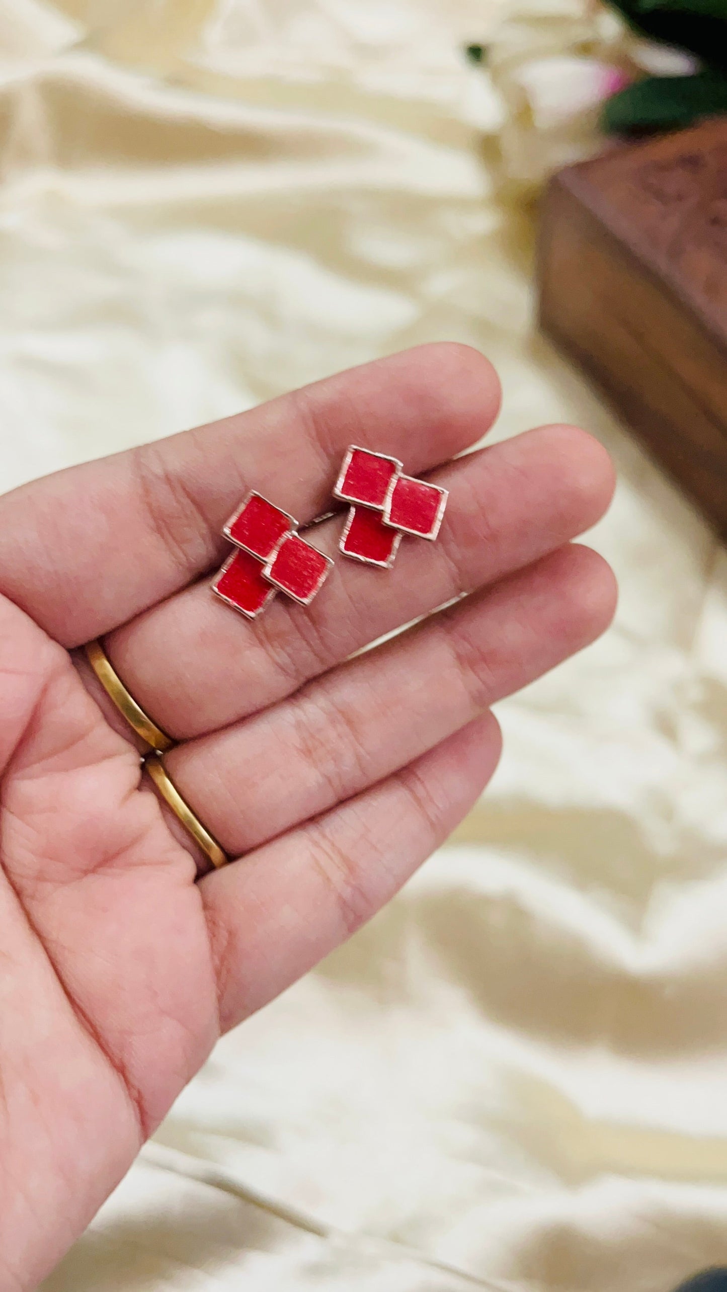 Triple Square Stud