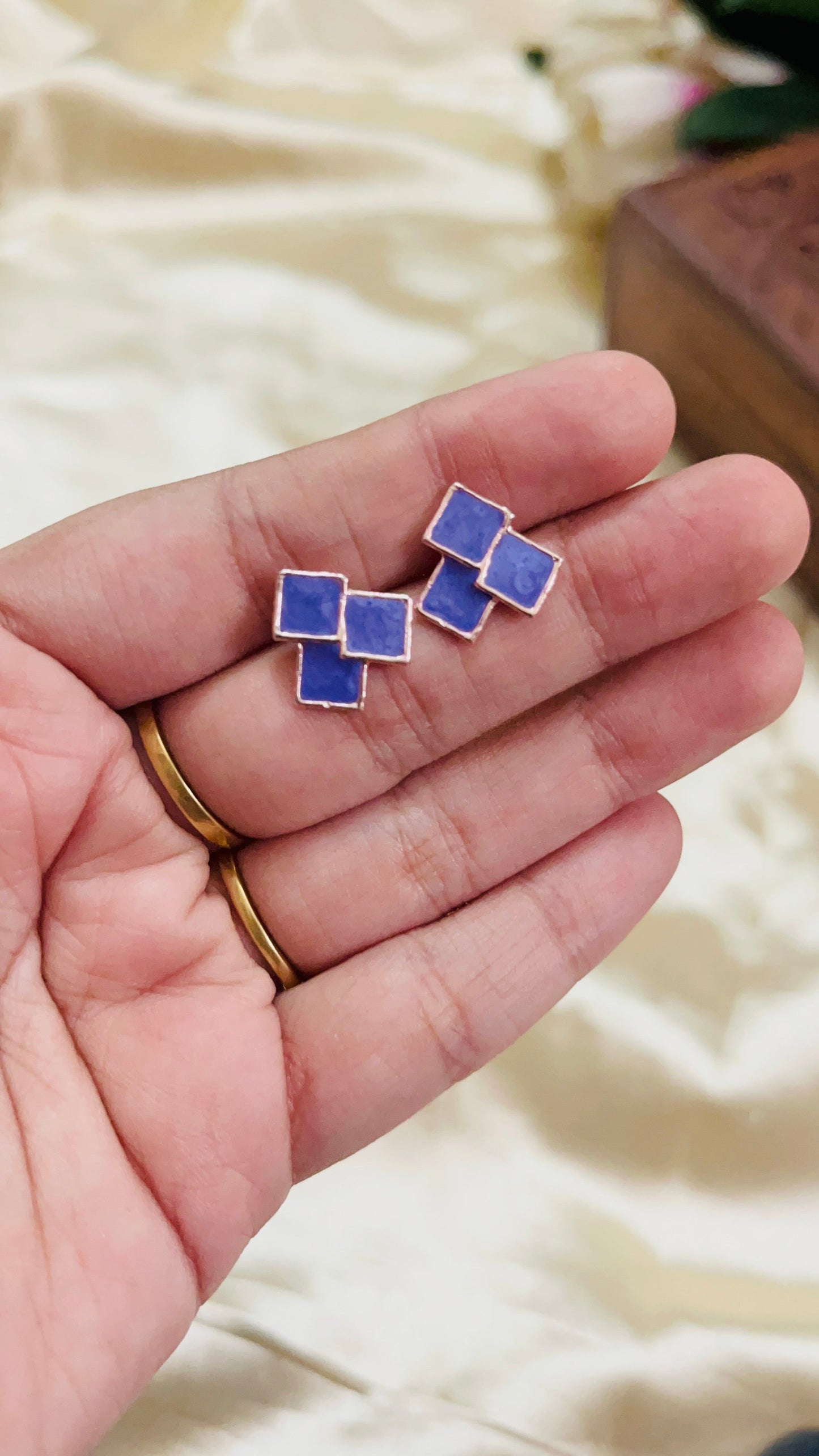 Triple Square Stud