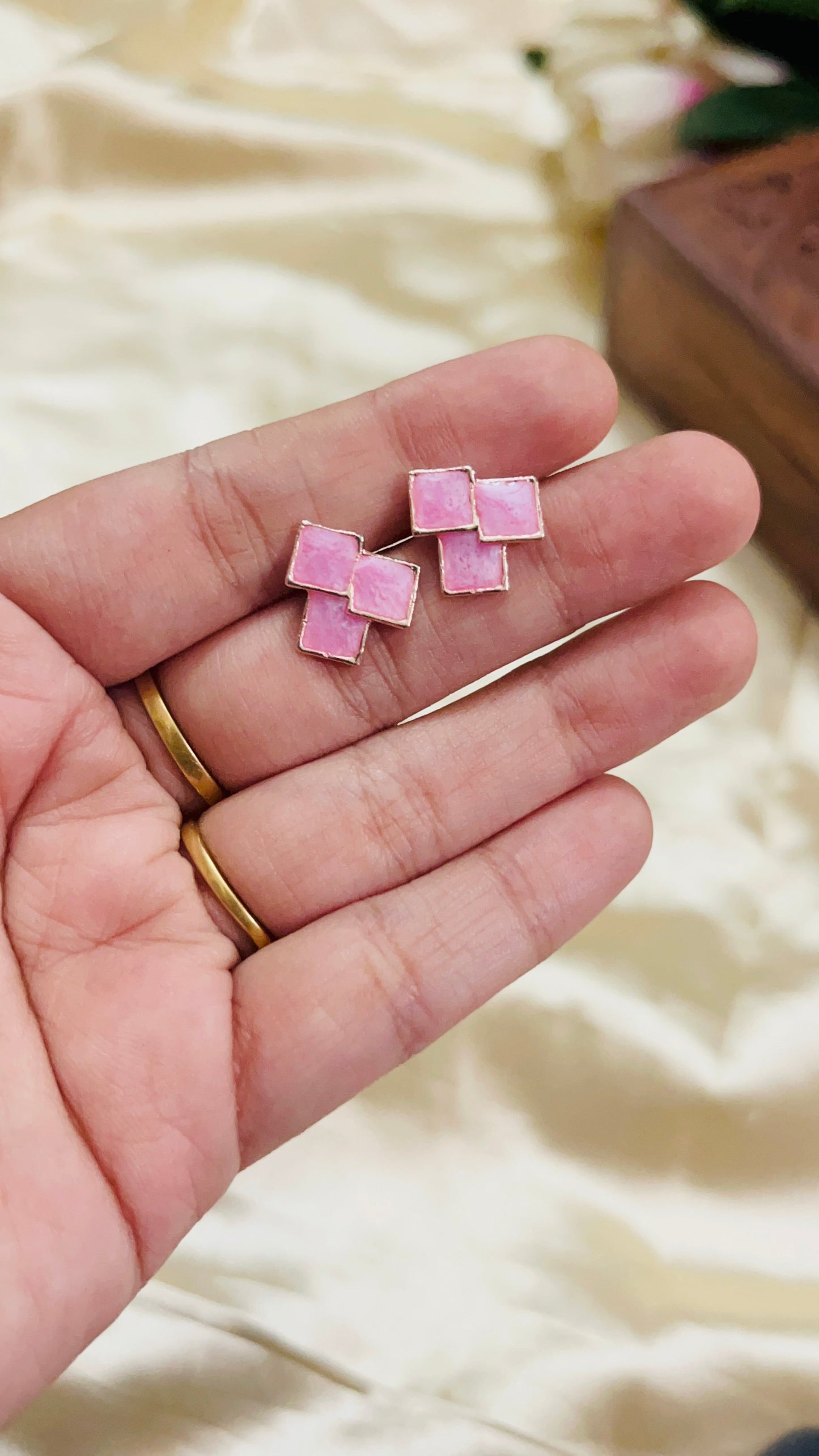 Triple Square Stud