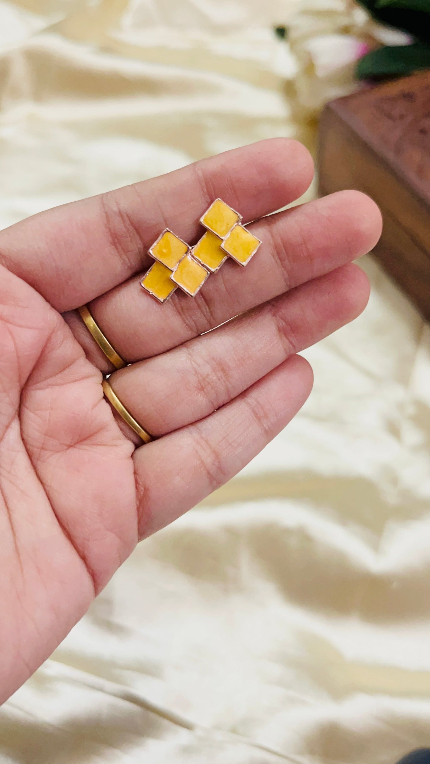 Triple Square Stud