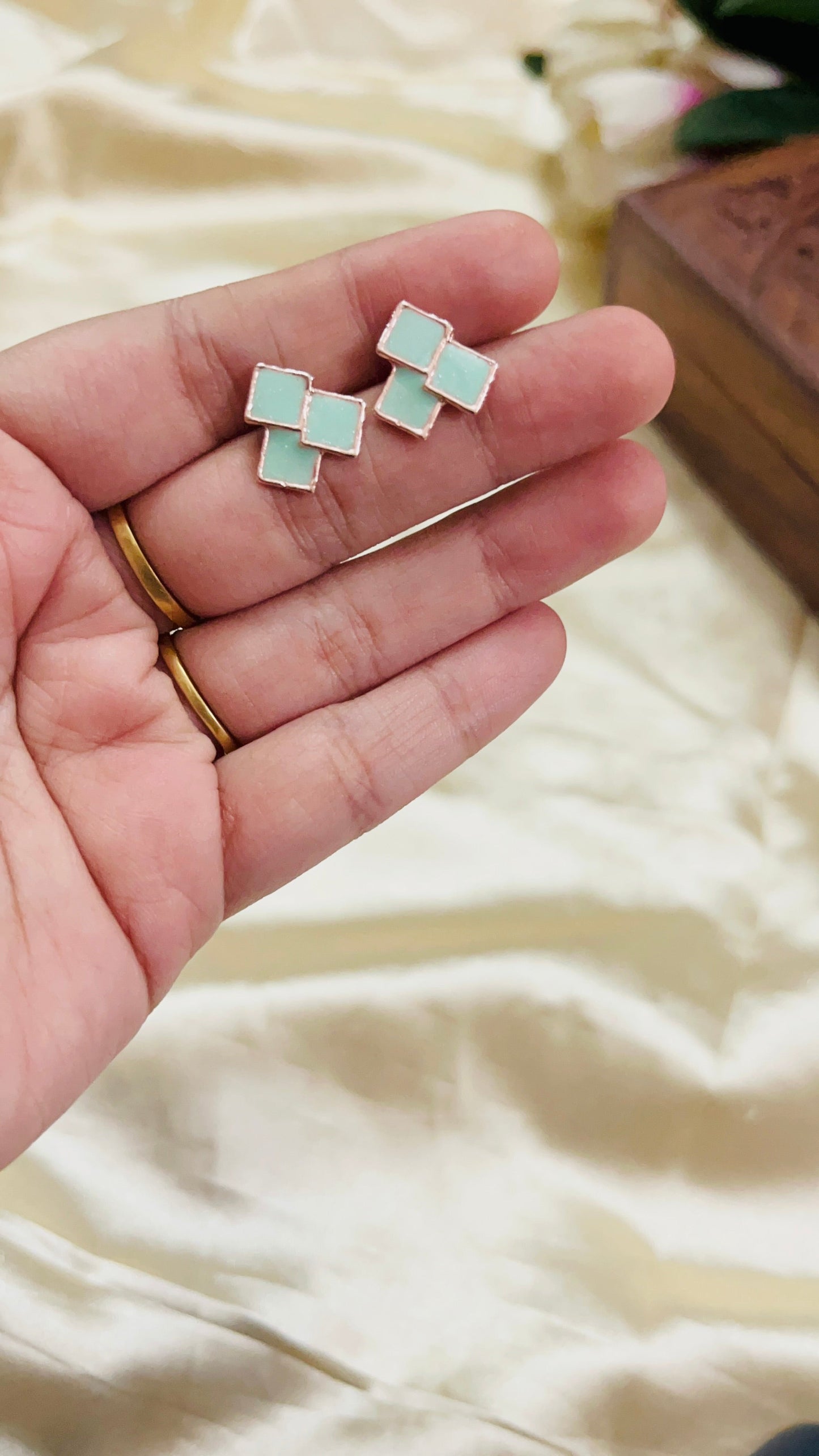 Triple Square Stud