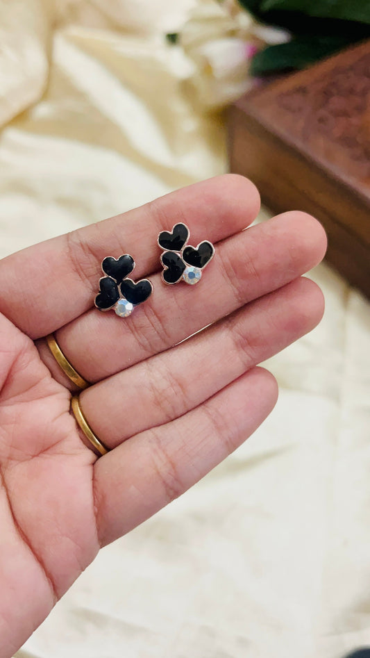 Triple Heart Stud