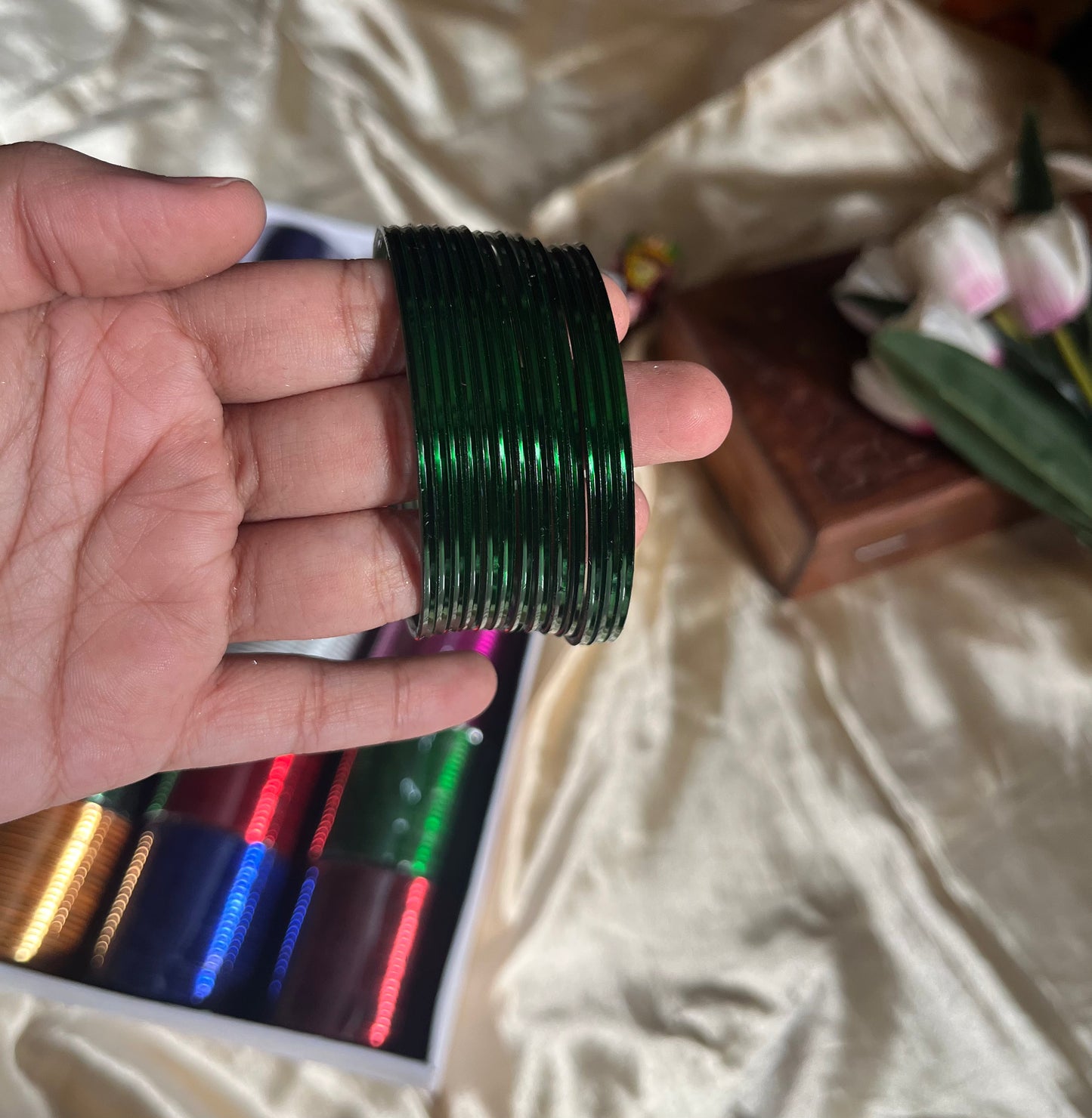 Glossy Metal Bangle