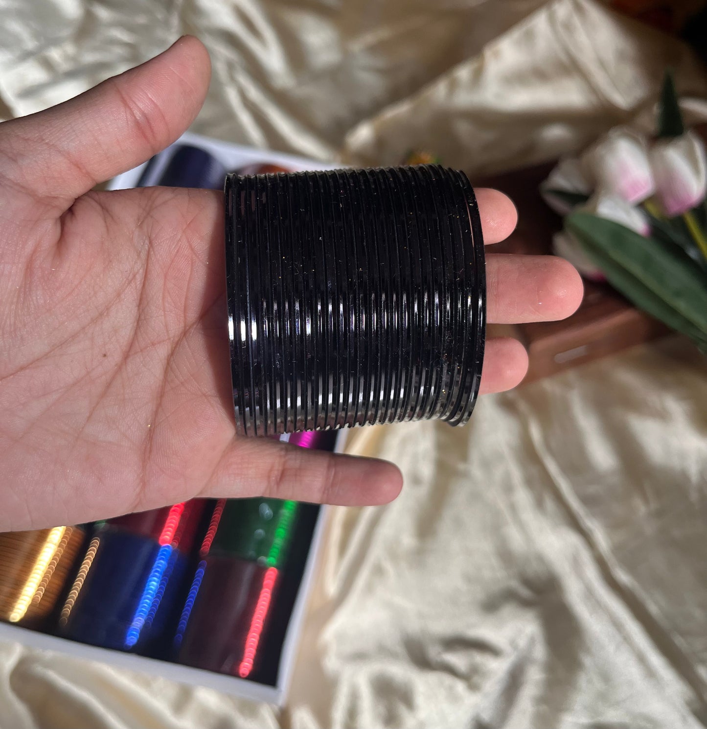 Glossy Metal Bangle
