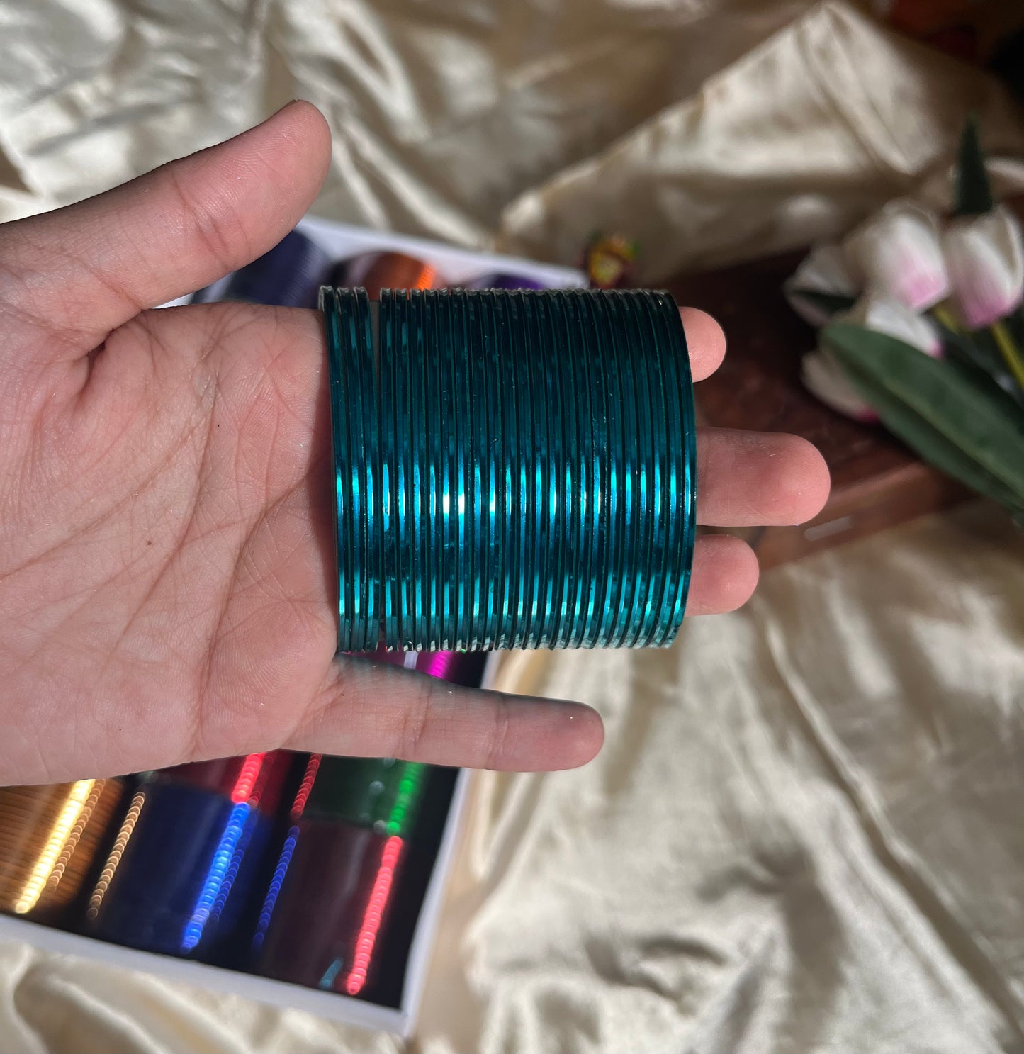 Glossy Metal Bangle