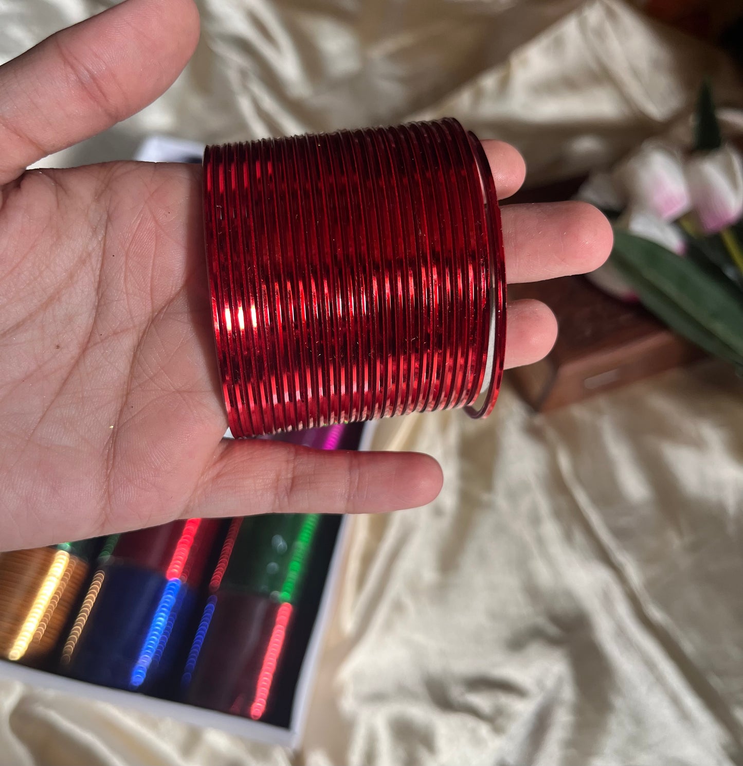 Glossy Metal Bangle