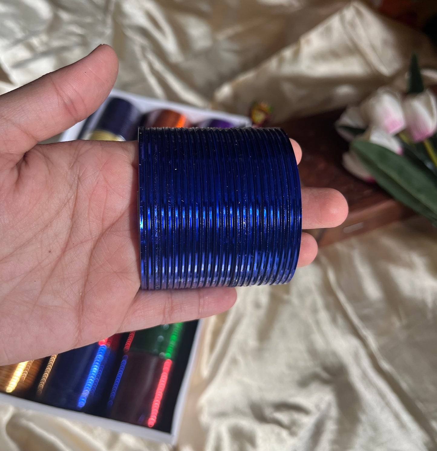 Glossy Metal Bangle