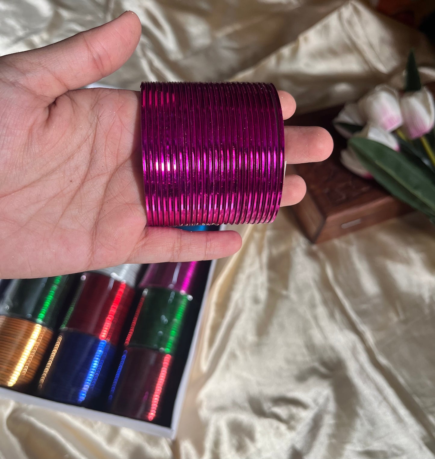 Glossy Metal Bangle
