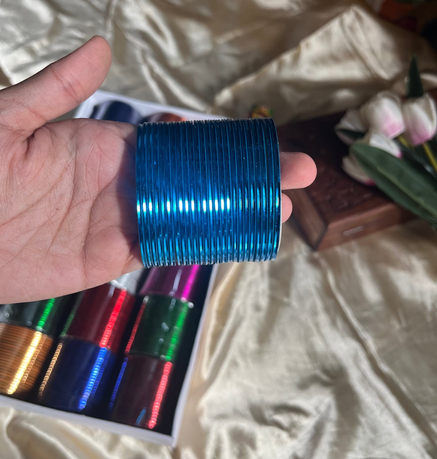 Glossy Metal Bangle