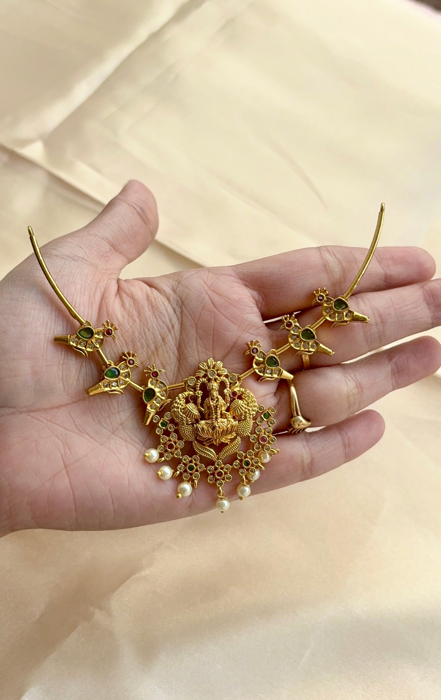 Antique Gold finish Parrot Hasli