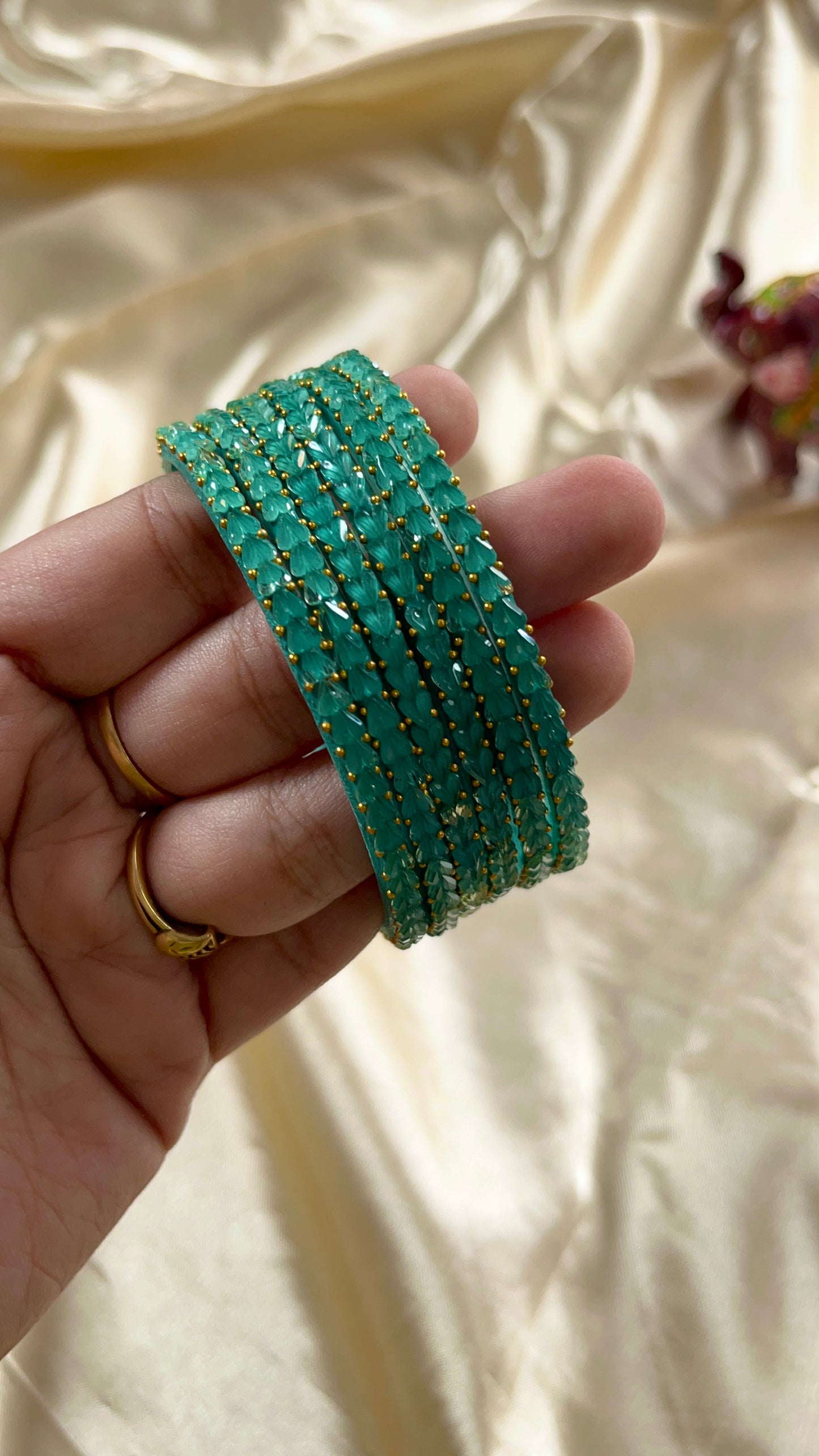 Heart Drop Bangle